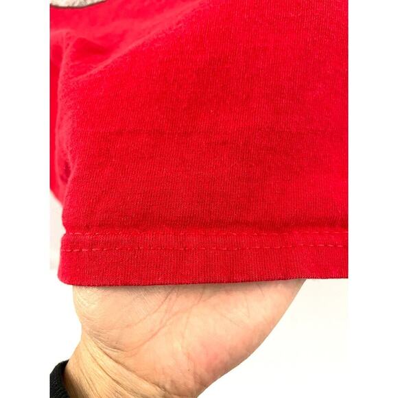 VTG Detroit Red Wings NHL Shirt XL 2000's Lee Sport T-Shirt 100% Cotton - Picture 6 of 15